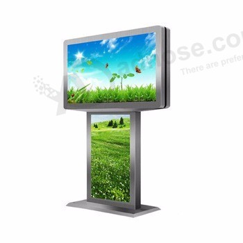 Kiosco publicitario digital con maquina lcd display
