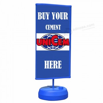 Floor stand rotating windvane display /wind spinners custom with your logo