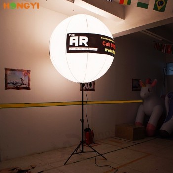 large inflatable LED lighting tripod ball light model custom LOGO
