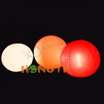 Novedad colorida bola inflable disco decoración bola modelo personalizado