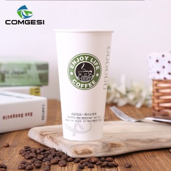 Disposable hot cups_coffee papieren bekertje design_eco-Vriendelijke papieren bekers
