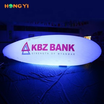 Custom PVC Inflatable Lighting Remote Control Airship LED Airship