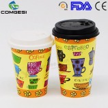 Bicchiere di succo di carta cup_cool bicchiere di carta per go_personalized bicchiere di succo di carta con coperchi