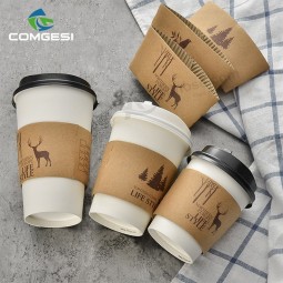 Biologisch afbreekbare cups_factory leveren aantrekkelijke prijs biologisch afbreekbare wegwerp cups_recycled wegwerp aangepaste papieren bekers