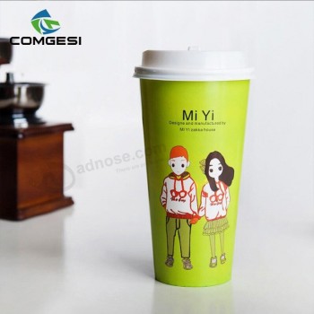 Venta caliente papel de bebida fría cup_comgesi venta caliente tamaño diferente bebida fría papel cup_wholesale desechable vaso de papel bebida fría