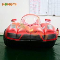 Red inflatable car model fashion Inflatable sedan car for advertising