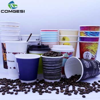 Paper cup taiwan_Ripple Single Double Wall paper cup taiwan_paper coffee carton cup