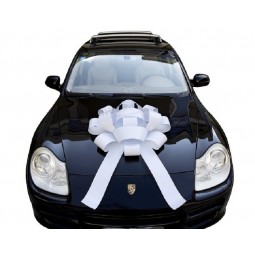 Decoration Large White Car Gift Wrap Pull Bow Ribbon