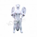 4Milímetros Anime Exhibition Booth Placed White Winged Sex Wolf Girl Inflatable