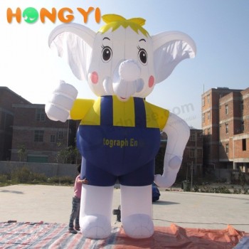 Opblaasbare olifant commerciële reclame opblaasbare dierlijke olifant model te koop