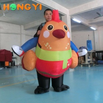 Promotional decorative inflatable chicken advertising cartoon inflatable animal
