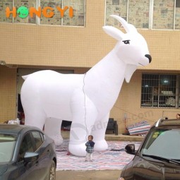 Modelo inflable de cabra inflable de oveja gigante para impresión de carteles publicitarios
