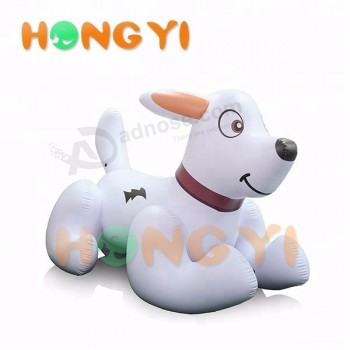 Verschillende vormen van opblaasbare pvc cartoon hond helium hondenmodel
