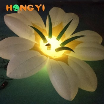 LED flower wedding decoration lighting inflatable flower for sale