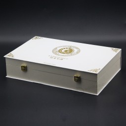 Impressão personalizada caixa de presente de luxo de papelão de encerramento magnético