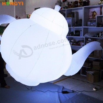 Tetera inflable gigante de pvc decorativa a medida