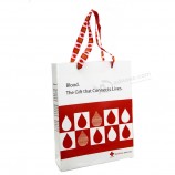 New arrival Custom Printed your own logo polka dot paper bag with your logo