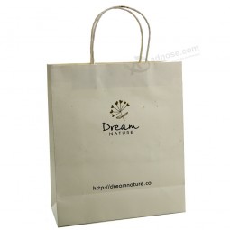 2015 color printing recycled kraft organic paper bags