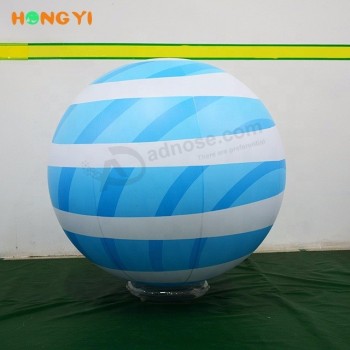 Sfera d'attaccatura della decorazione gonfiabile del pallone da spiaggia di modo semplice