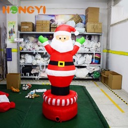 Papá Noel lindo inflable decorar navidad modelo personalizado