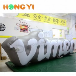 advertising LED lighting inflatable font holiday wedding decoration inflatable text balloon