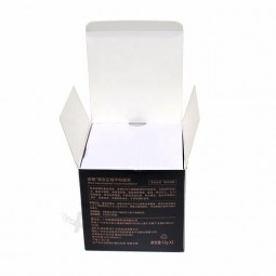 Oem logo专用纸制折叠包装盒，用于护肤品包装