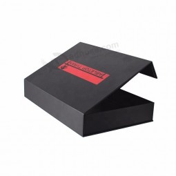 Embalagem de caixa de presente de papel magnético de encerramento de luxo por atacado