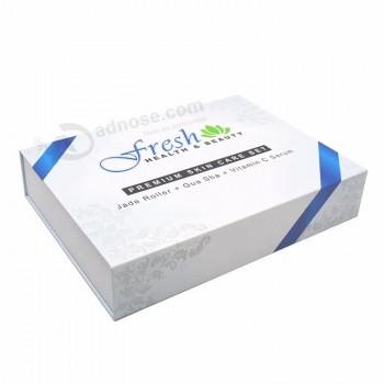 Boîte de rangement imprimée shoesbox carton blanc mat emballage laminé coffrets cadeaux pour vêtements