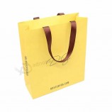 Custom printed your logo recyclable shopping packaging gift paper packing bags