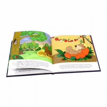 Livro barato impressão de capa dura livro de histórias infantis serviços de impressão