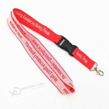 Low price Chinese wholesale direct woven card holder lanyard