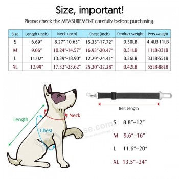 Segurança retrátil longa ajustável elástica durável mãos duráveis ​​livre cintura trela do cão