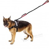 Sécurité rétractable long réglables lourds élastique durable réfléchissante laisse mains libres chien