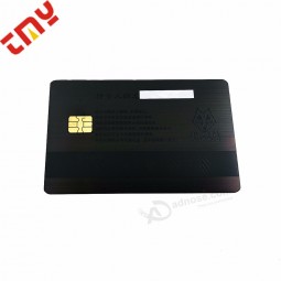 Nfc Metal Name Business Card Black,Golden Metal Visiting Business Cards