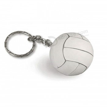 Chaveiros por atacado baratos personalizados correntes chaves feitas sob encomenda do voleibol