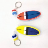 promotional customized printing cute oval eva keychain