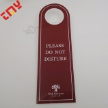 Hotel deur hang tag met rond gat.Winkel winkel hang tag afdrukken pvc-materiaal