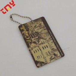 Eco-Friendly Hotel Luggage Tag With String Made In China