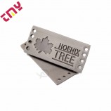 Custom Die Cut Different Types Clear Metal Hang Tags For Handbags