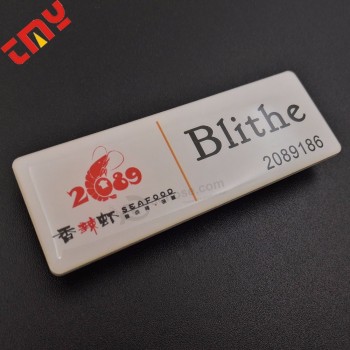 Low Price Custom Plastic Name Badge Blank Wholesale