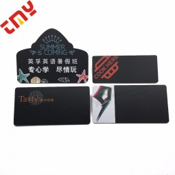 Tag conhecido reusável do quadro-negro do quadro com seu próprio design