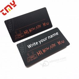 Pizarra de diseño personalizado insignias logotipo de rectángulo