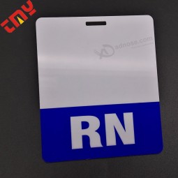 Hot Sale Plastic Id Badge With Clip Made In China