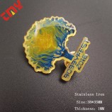 金属徽章徽章，自定义徽章徽章与您自己的设计