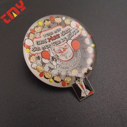 Benutzerdefinierte metall kleidung logo abzeichen, china logo badge maker