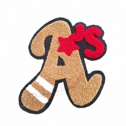 High Quality Embroidery Letters Chenille Custom Patch