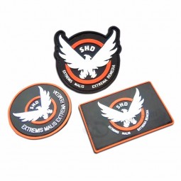 Patch 3d personnalisé en caoutchouc pvc