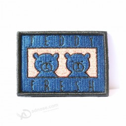 Cheap Custom Badge Lace Embroidery Patch Iron