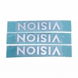 Factory manufacture various custom metal logo stickers
