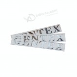 super bright metallic label sticker,nickel sticker